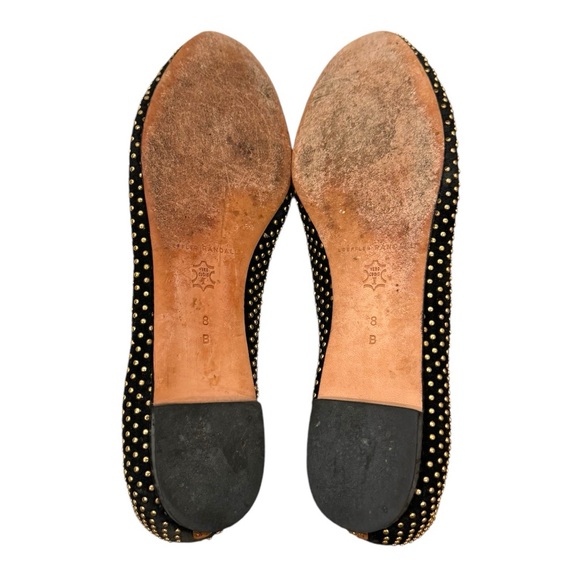 Loeffler Randall Braise Studded Gold Flats - Picture 7 of 9